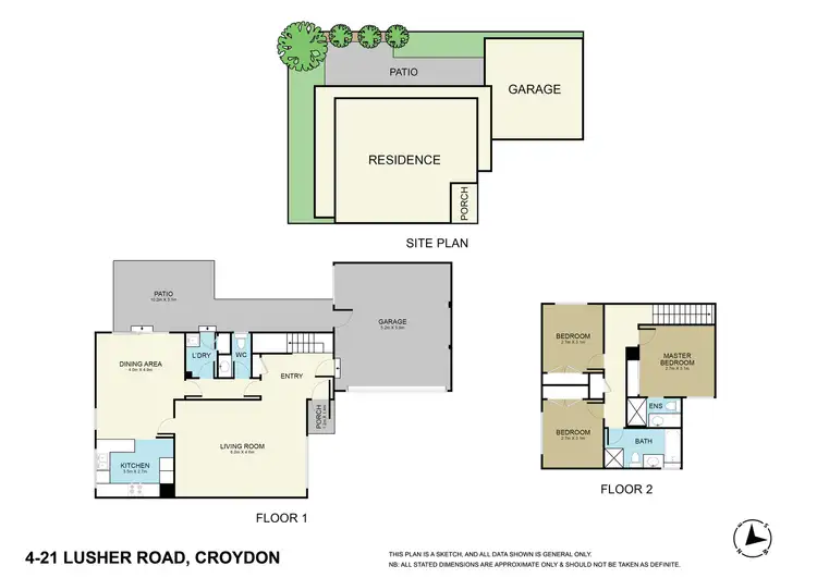Floorplan of Homely townhouse listing, 4/21 Lusher Road, Croydon VIC 3136