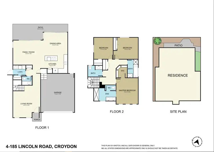 Floorplan of Homely townhouse listing, 4/185 Lincoln Road, Croydon VIC 3136