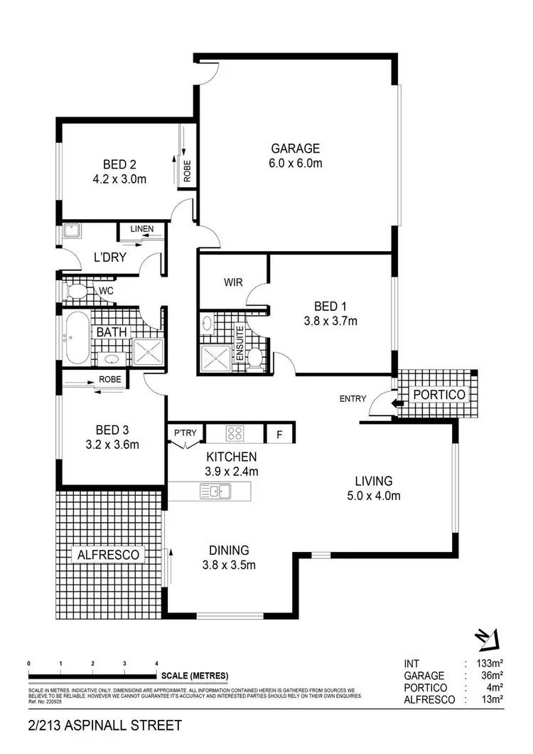 Floorplan of Homely house listing, 2/213 Aspinall Street, Kangaroo Flat VIC 3555