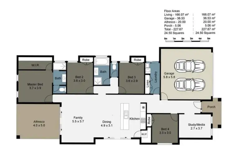 Floorplan of Homely house listing, 18 Annan Bend, Mount Peter QLD 4869