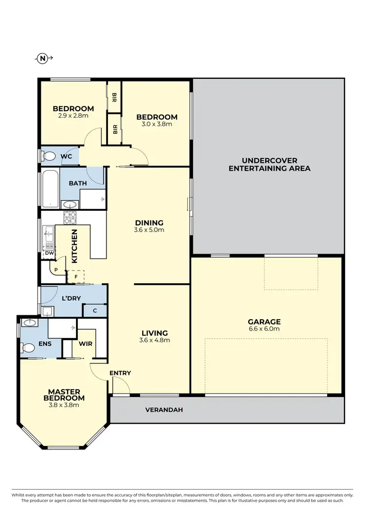 Floorplan of Homely house listing, 14 Oriana Way, Sydenham VIC 3037