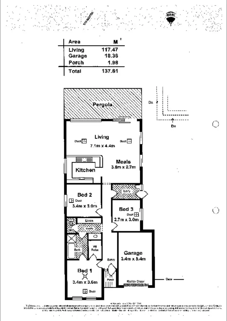 Floorplan of Homely villa listing, 12 Eton Common, Ingle Farm SA 5098