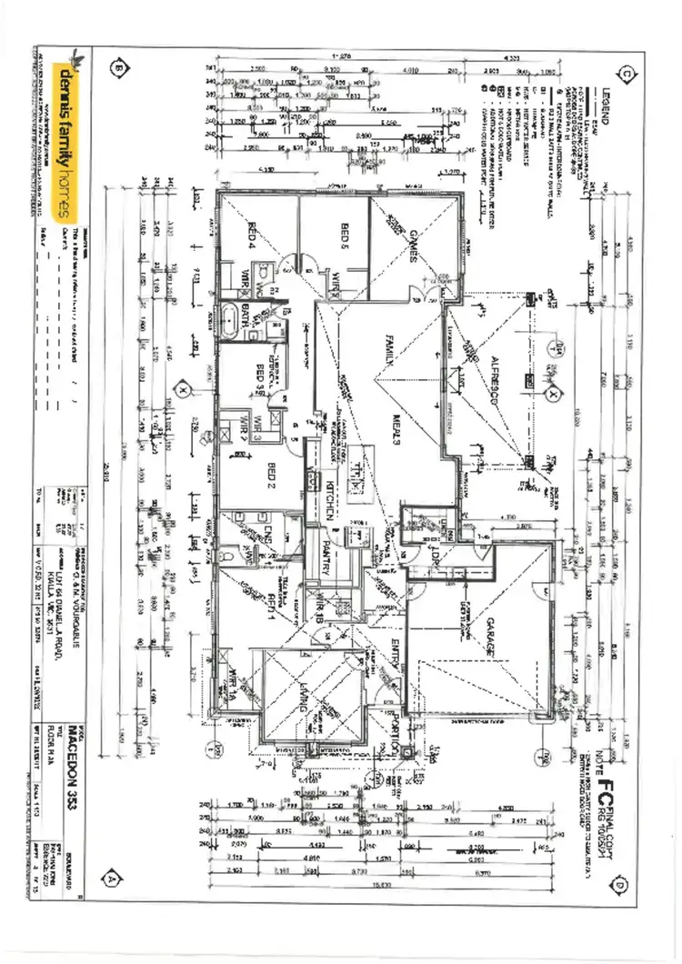Floorplan of Homely house listing, 14 Dianella Road, Kialla VIC 3631