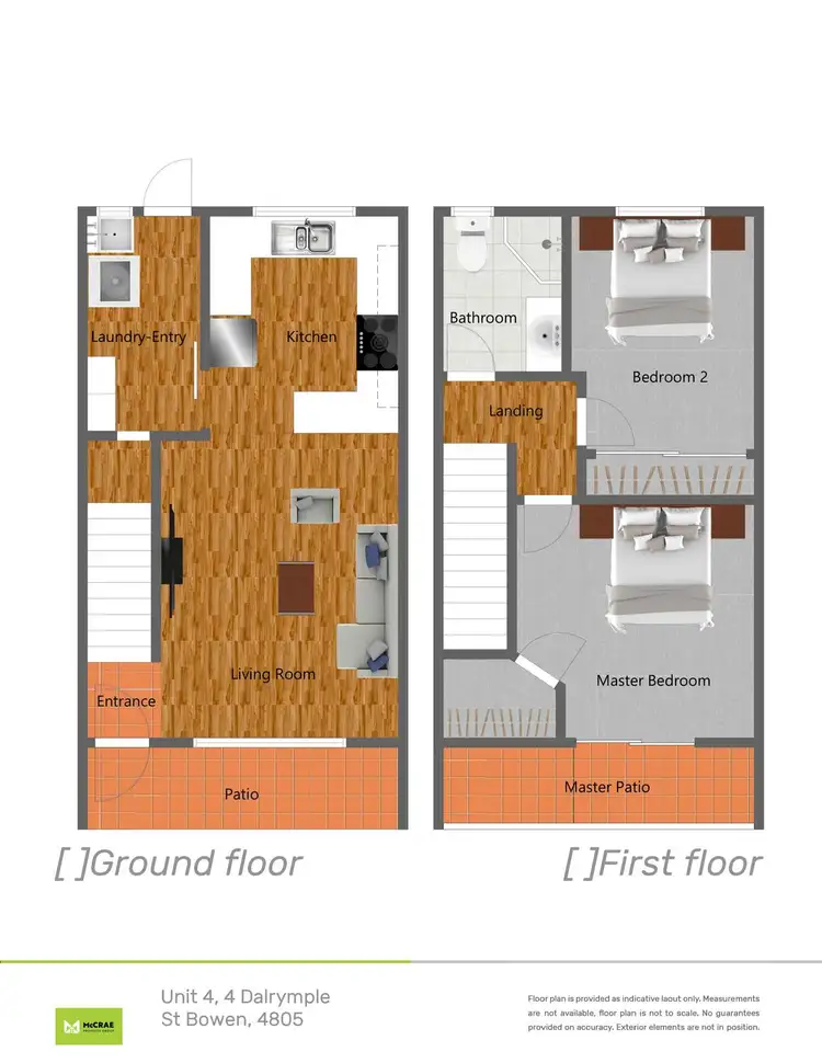 Floorplan of Homely unit listing, 4/4 Dalrymple Street, Bowen QLD 4805