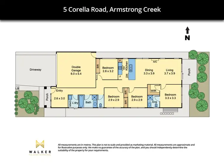 Floorplan of Homely house listing, 5 Corella Road, Armstrong Creek VIC 3217
