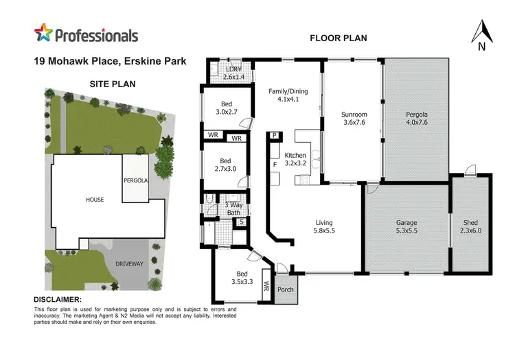 Floorplan of Homely house listing, 19 Mohawk Place, Erskine Park NSW 2759