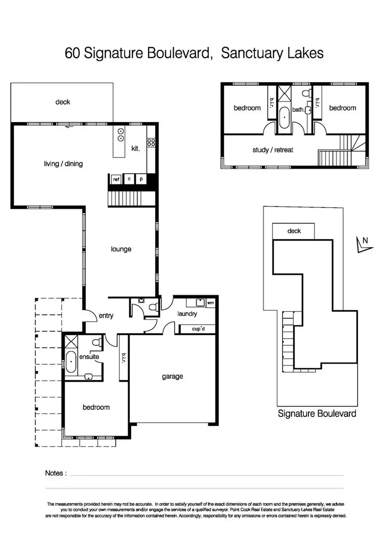Floorplan of Homely house listing, 60 Signature Boulevard, Sanctuary Lakes VIC 3030