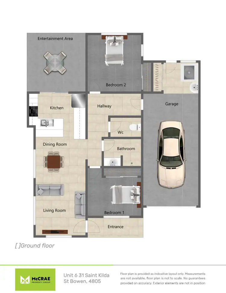 Floorplan of Homely unit listing, 6/31 Saint Kilda Street, Bowen QLD 4805