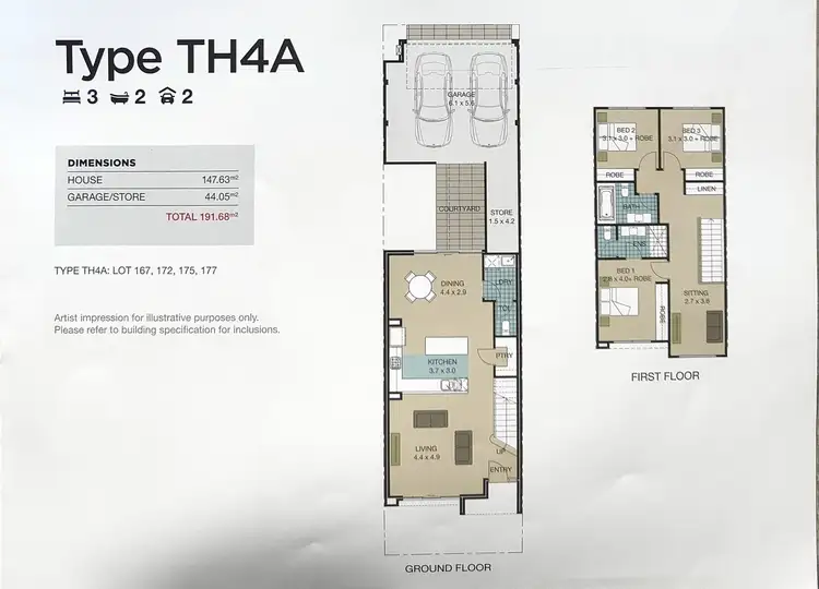 Floorplan of Homely house listing, 48 Prosperous Way, Willetton WA 6155