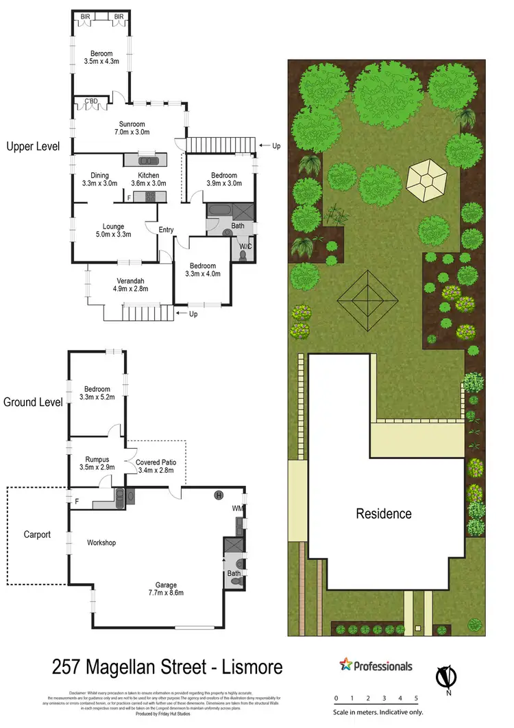 Floorplan of Homely house listing, 257 Magellan Street, Lismore NSW 2480