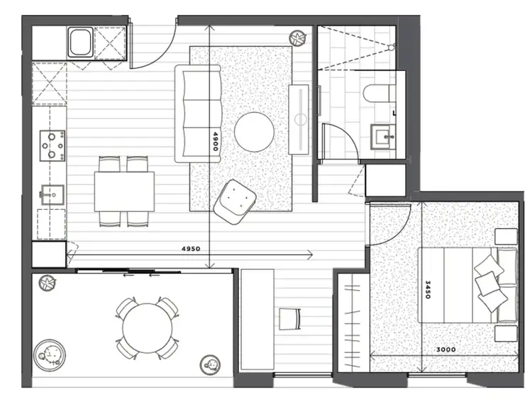 Floorplan of Homely apartment listing, Address available on request