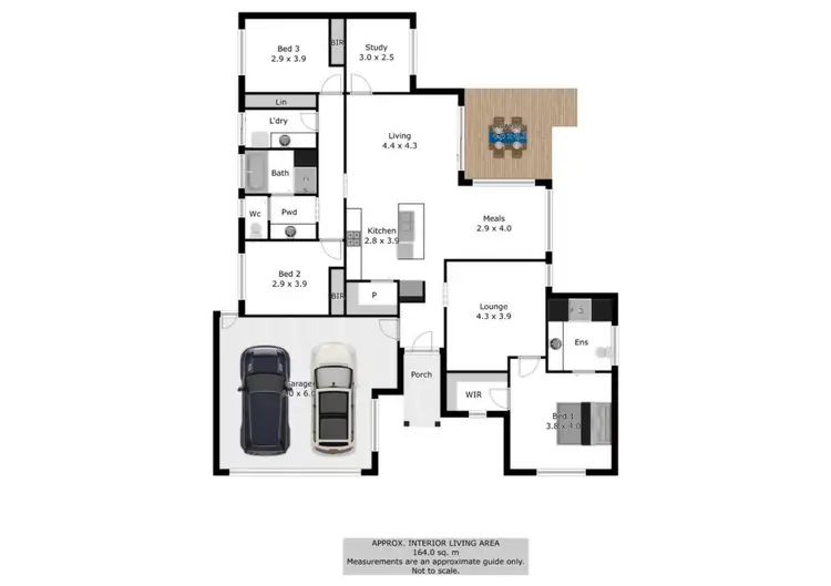Floorplan of Homely house listing, 4 Grange Close, Wodonga VIC 3690