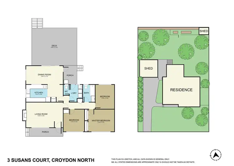 Floorplan of Homely house listing, 3 Susans Court, Croydon North VIC 3136
