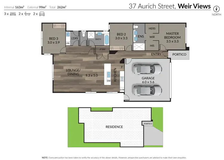 Floorplan of Homely house listing, 37 Aurich Street, Weir Views VIC 3338