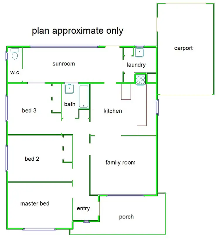 Floorplan of Homely house listing, 15 Field Street, Shepparton VIC 3630