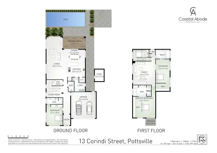 Floorplan of Homely house listing, 13 Corindi Street, Pottsville NSW 2489