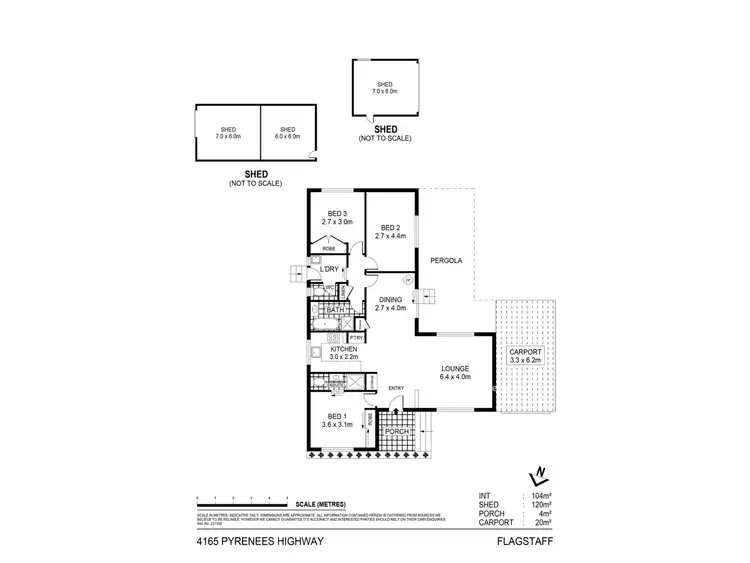 Floorplan of Homely house listing, 4165 Pyrenees Highway, Flagstaff VIC 3465