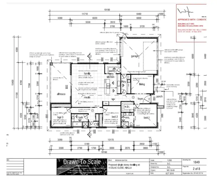 Floorplan of Homely house listing, 4 Colac Close, Kialla VIC 3631