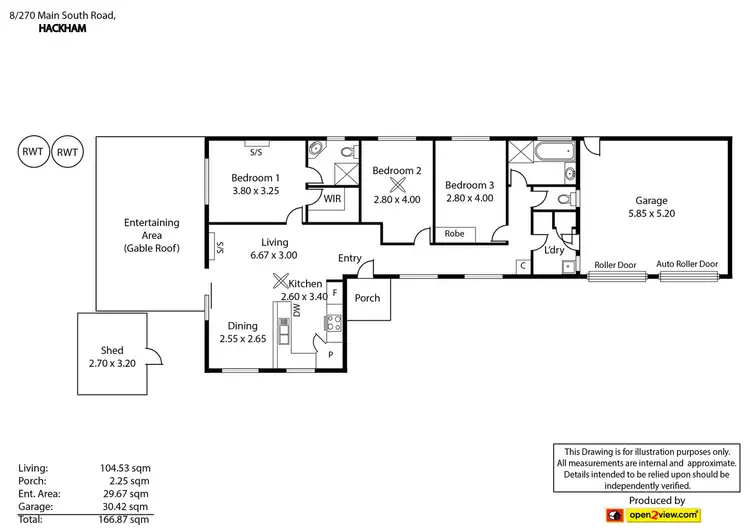 Floorplan of Homely house listing, 8/270 Main South Road, Hackham SA 5163