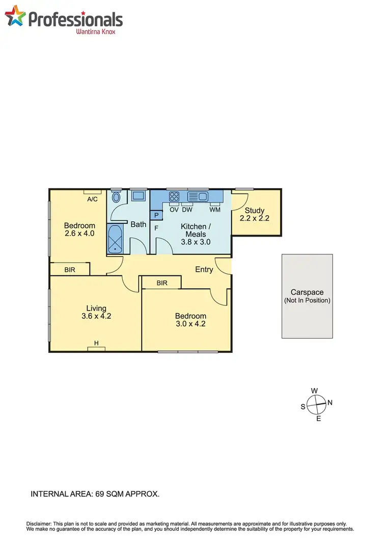 Floorplan of Homely unit listing, 6/2 Tattenham Street, Caulfield East VIC 3145