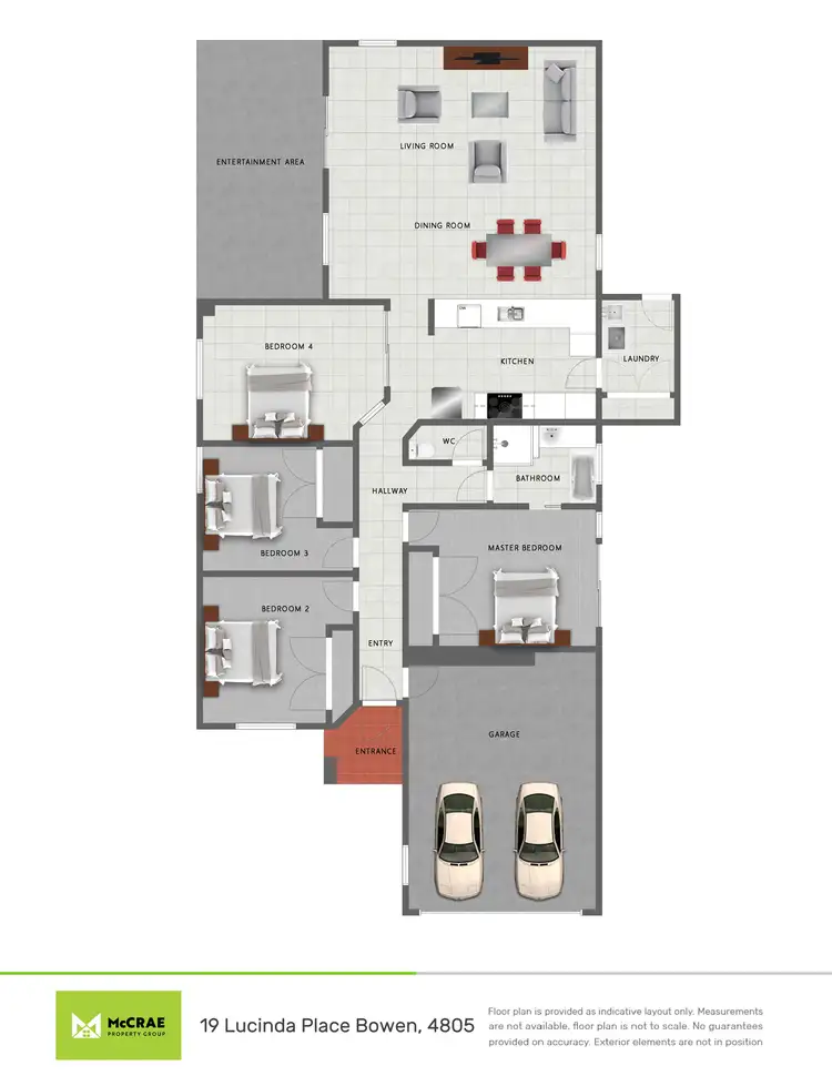 Floorplan of Homely house listing, 19 Lucinda Place, Bowen QLD 4805