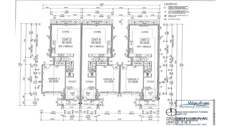 Floorplan of Homely townhouse listing, 34 Brimstone Drive, Tarneit VIC 3029