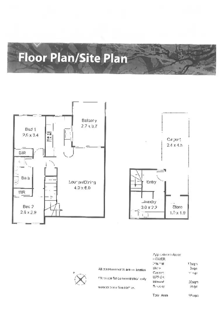 Floorplan of Homely apartment listing, 15/2 View Avenue, Langford WA 6147