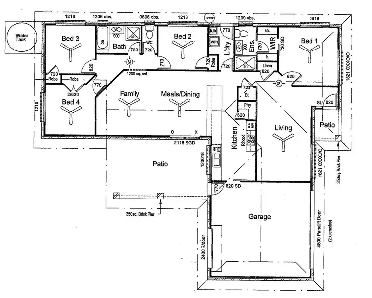 Floorplan of Homely house listing, 37 Sorrento Way, Zilzie QLD 4710