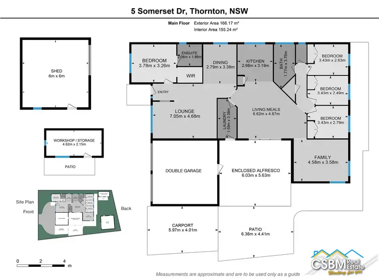 Floorplan of Homely house listing, 5 Somerset Drive, Thornton NSW 2322