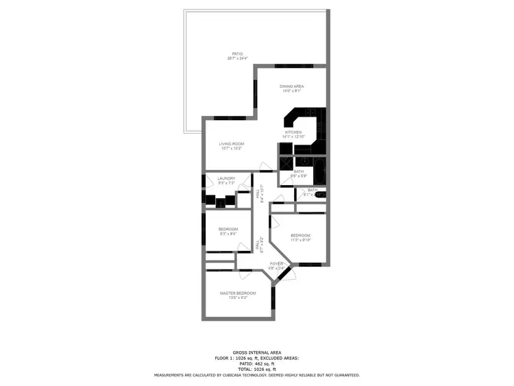 Floorplan of Homely unit listing, 20/101 Pecks Road, Sydenham VIC 3037