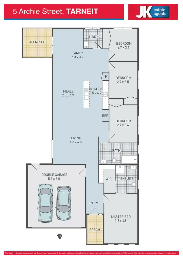 Floorplan of Homely house listing, 5 Archie Street, Tarneit VIC 3029