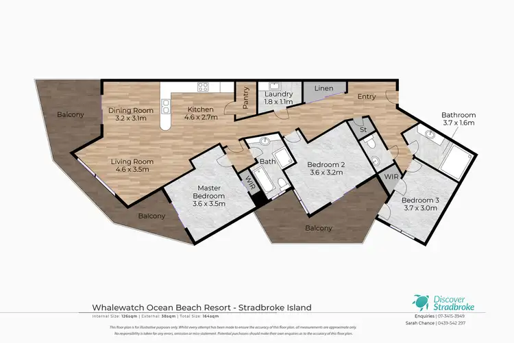 Floorplan of Homely apartment listing, 28/7A Samarinda Drive, Point Lookout QLD 4183
