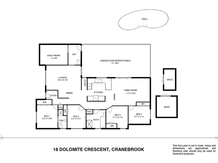 Floorplan of Homely house listing, 18 Dolomite Road, Cranebrook NSW 2749