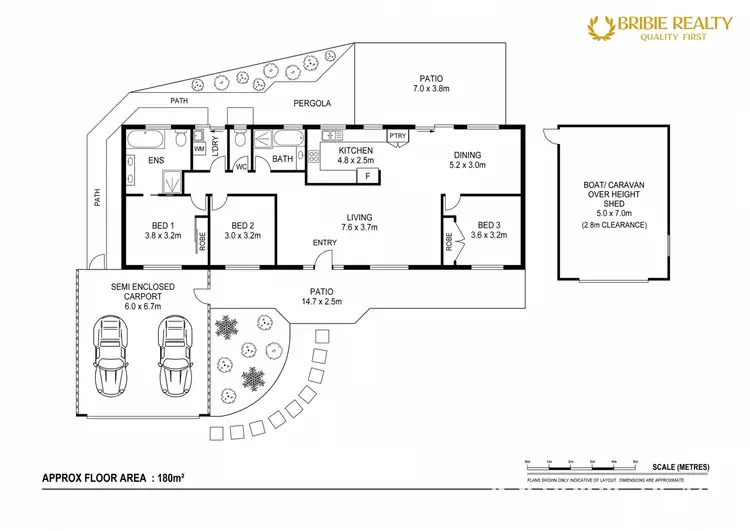 Floorplan of Homely house listing, 5 Tranquillity Crescent, Bongaree QLD 4507
