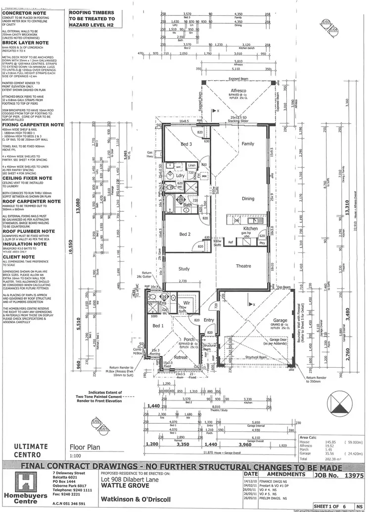 Floorplan of Homely house listing, 15 Dilabert Lane, Wattle Grove WA 6107
