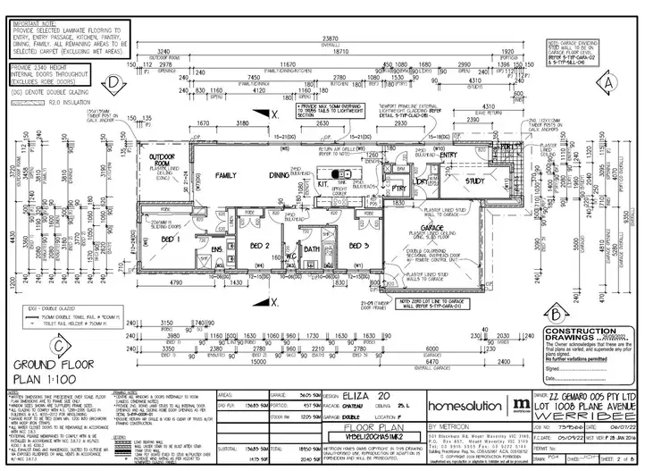 Floorplan of Homely land listing, 21 Plane Avenue, Mambourin VIC 3024
