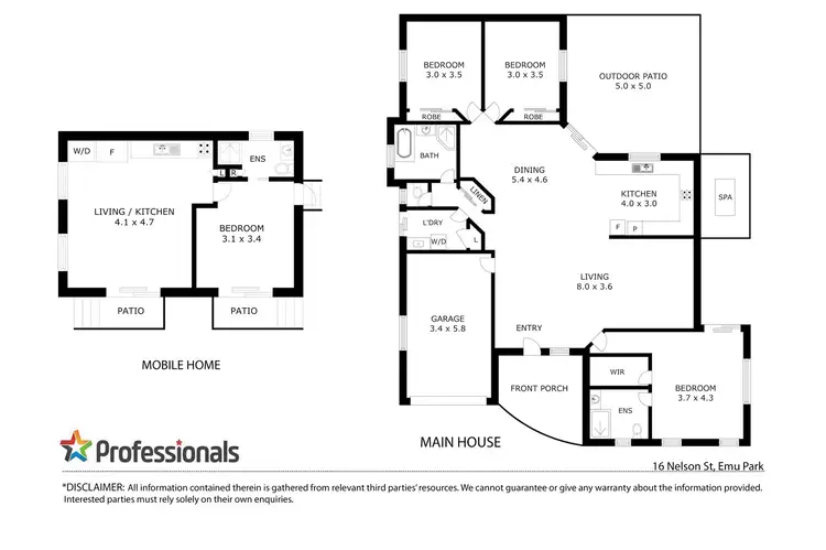 Floorplan of Homely house listing, 16 Nelson Street, Emu Park QLD 4710