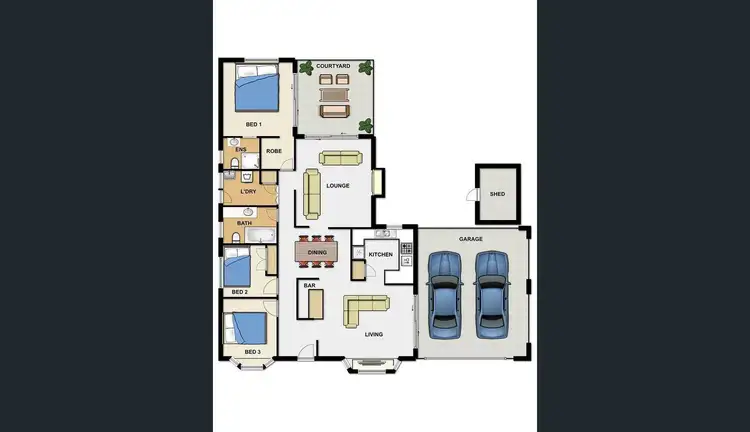Floorplan of Homely house listing, 39 Mercury Drive, Bethania QLD 4205