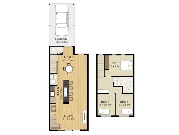 Floorplan of Homely house listing, 6c Saxon Avenue, Christies Beach SA 5165