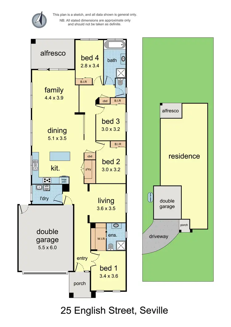 Floorplan of Homely house listing, 25 English Street, Seville VIC 3139