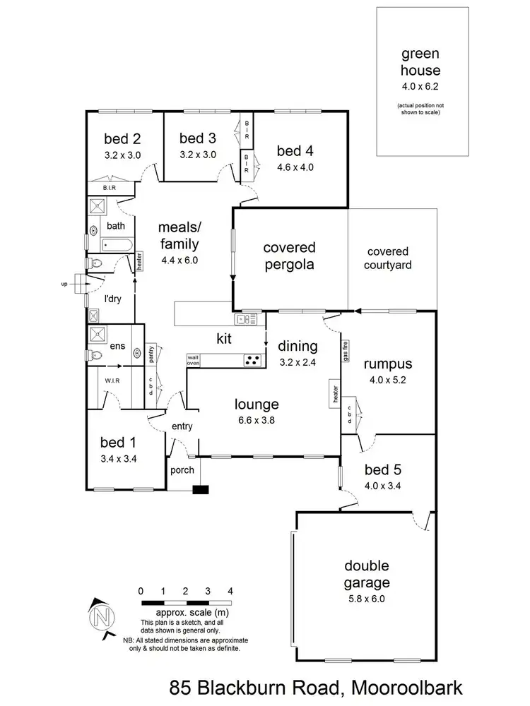 Floorplan of Homely house listing, 85 Blackburn Road, Mooroolbark VIC 3138