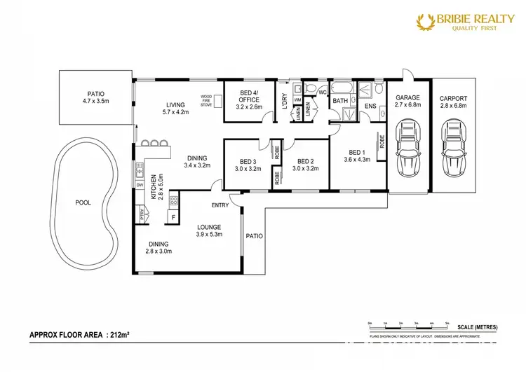 Floorplan of Homely house listing, 20 Eighth Avenue, Woorim QLD 4507