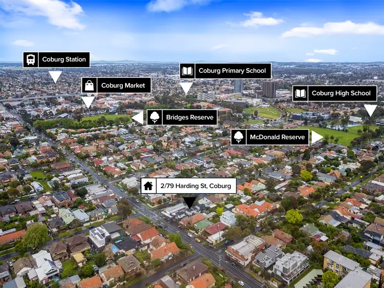 Floorplan of Homely townhouse listing, 2/79 Harding Street, Coburg VIC 3058