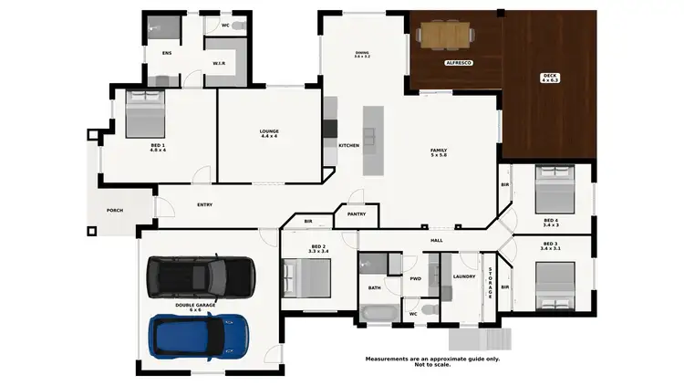 Floorplan of Homely house listing, 13 Hawk Place, Wodonga VIC 3690