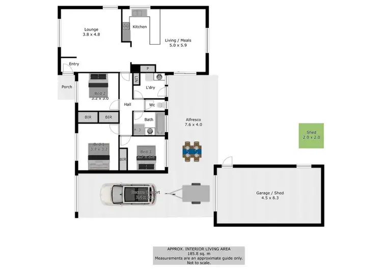 Floorplan of Homely house listing, 26 McMahon Place, Wodonga VIC 3690