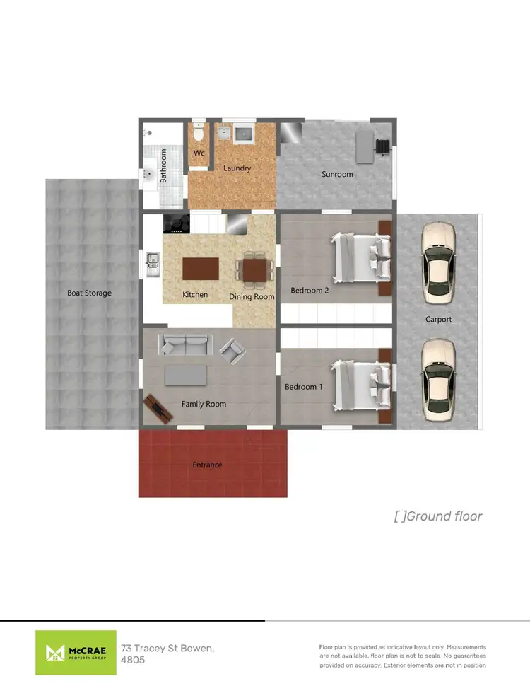 Floorplan of Homely house listing, 73 Tracey Street, Bowen QLD 4805