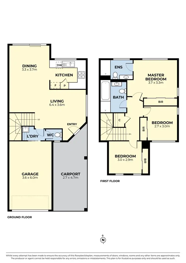 Floorplan of Homely townhouse listing, 50/346 Sydenham Road, Sydenham VIC 3037