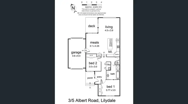 Floorplan of Homely house listing, 3/5 Albert Road, Lilydale VIC 3140