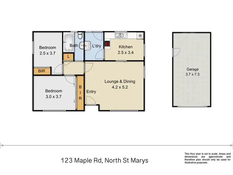 Floorplan of Homely house listing, 123 Maple Road, North St Marys NSW 2760