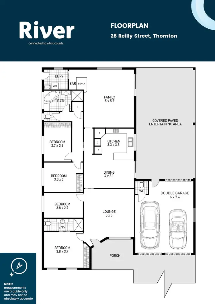 Floorplan of Homely house listing, 28 Reilly Street, Thornton NSW 2322